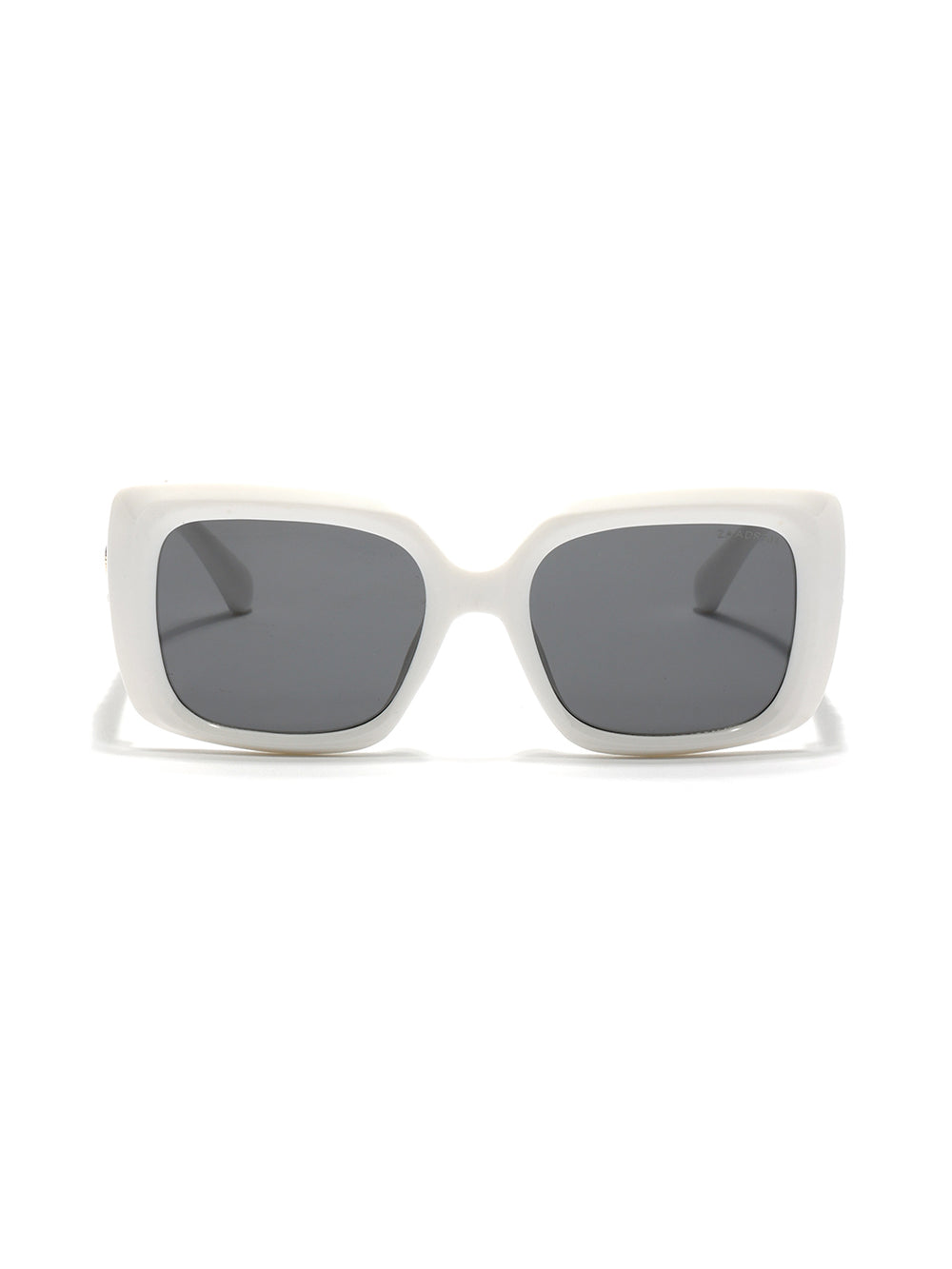NY | White Wayfarer Oversize Sunglass
