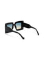 Sydney | Black Wayfarer Oversize Sunglass