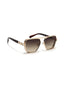 Hong Kong | Brown Aviator Square Sunglass