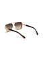 Hong Kong | Brown Aviator Square Sunglass