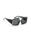 Brazil | Black Wayfarer Oversize Sunglass