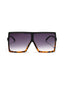 Jetlag | Black Panther Wayfarer Oversize Sunglass