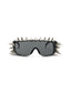 Rave Studs | Black Wrap-Around Studs Sunglass