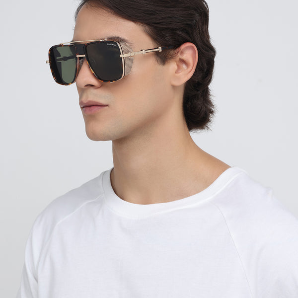 Laos | Leopard Aviator Sunglass