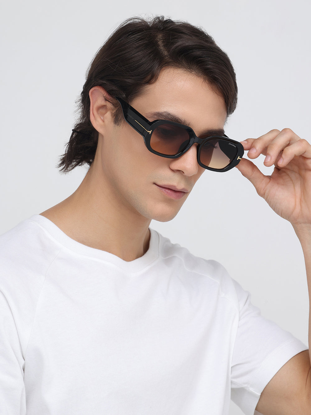 Traveller | Black Brown T Wayfarer Sunglass