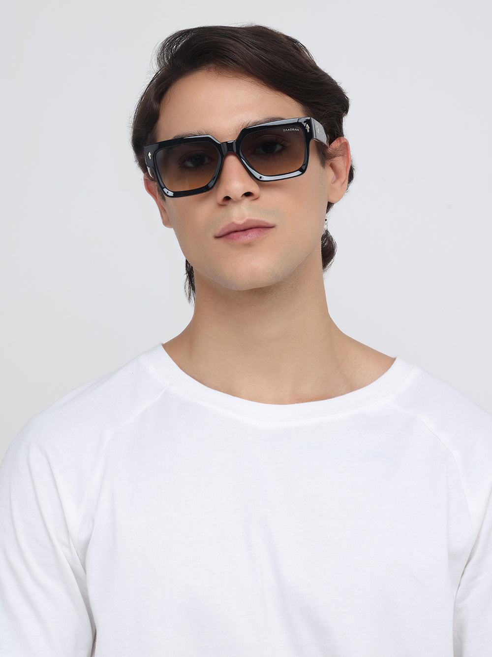 Almaty | Black Dual Tone Wayfarer Sunglass - (ZAADWFAMBLKDT0013)