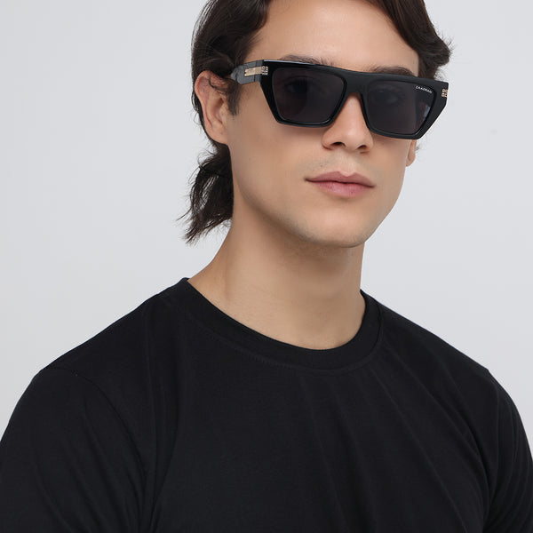 Wave | Black Wayfarer Sunglass