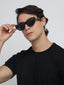 UAE | Black Golden Cateye Wayfarer Sunglass