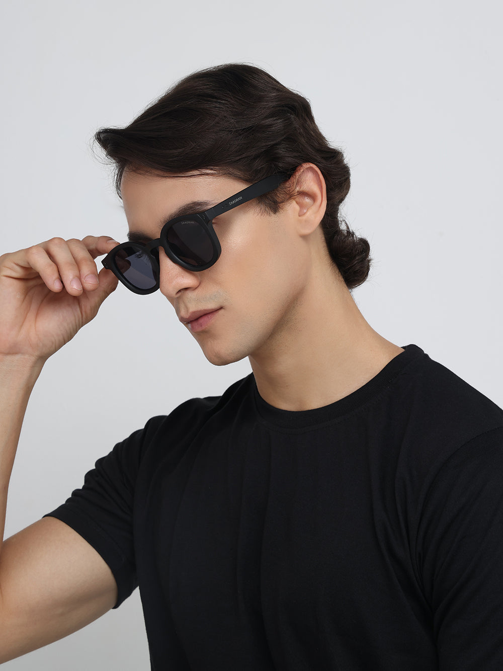 Hogwarts | Black Matte Round Sunglass