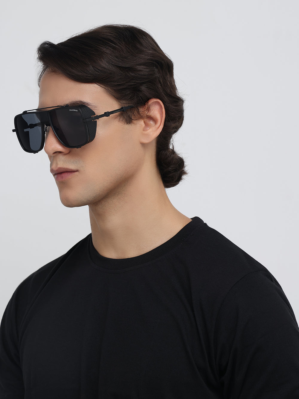Laos | Black Aviator Sunglass