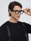 UAE | Black Silver Transparent Wayfarer Sunglass