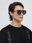 Dapper | Black Golden Aviator Sunglass