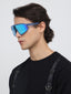 Rider | Blue Wrap Around Sunglass