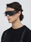 Rave Studs | Black Wrap-Around Studs Sunglass