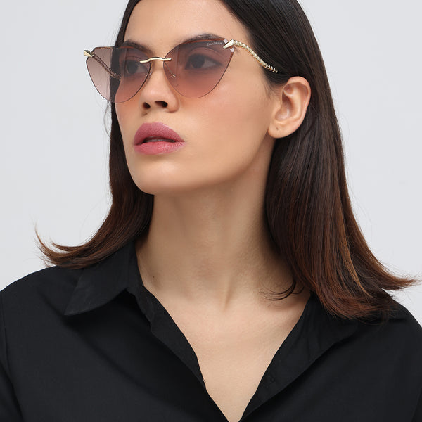 UK | Golden Cateye Sunglass