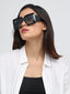 Sydney | Black Wayfarer Oversize Sunglass