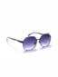 Hinge | Silver Oversize Sunglass