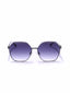 Hinge | Silver Oversize Sunglass