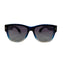 France | Ocean Blue Round Wayfarer Sunglass