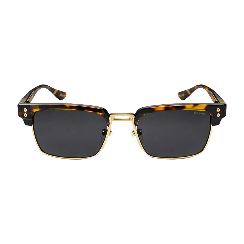 Solomon | Leopard Black Wayfarer Sunglass