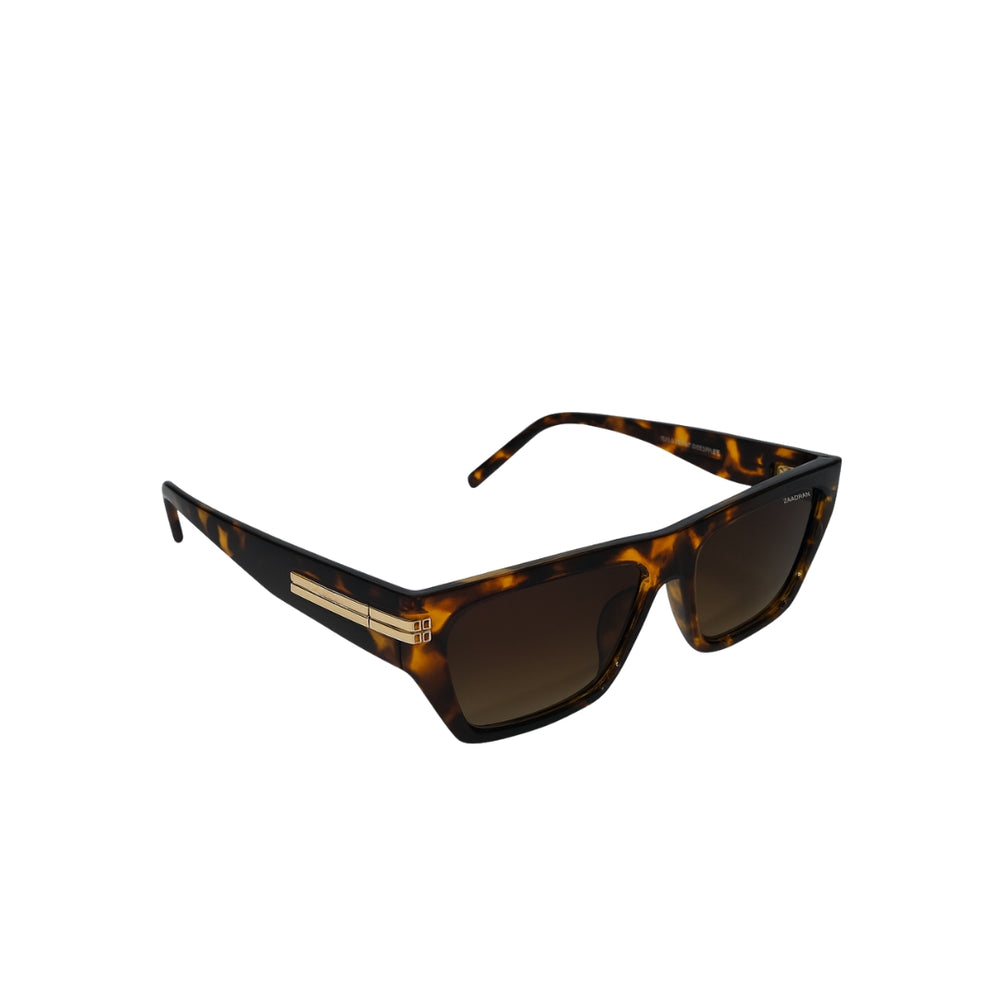 Wave | Leopard Wayfarer Sunglass