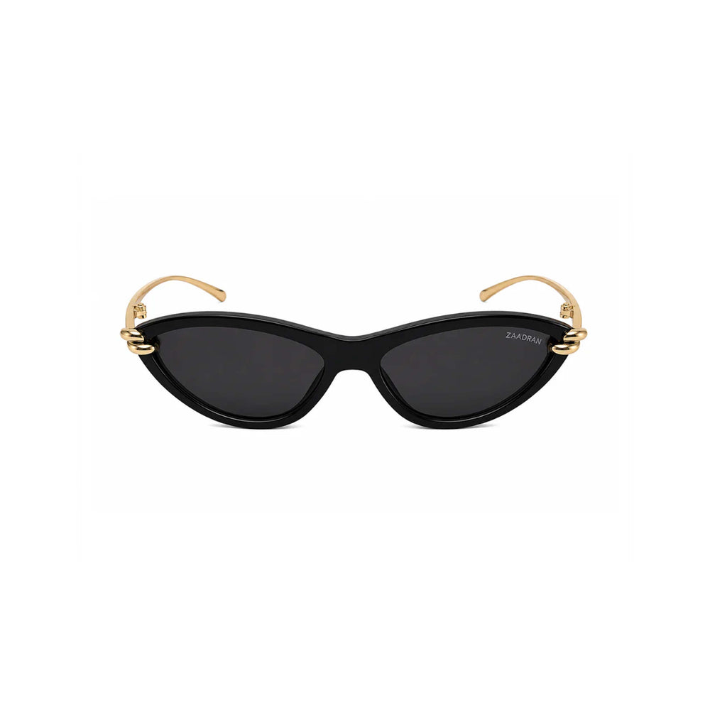 royal knot Gold black cateye Sunglass