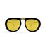 Toronto | Golden Bumblebee Foldable Aviator Sunglass