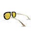 Toronto | Golden Bumblebee Foldable Aviator Sunglass