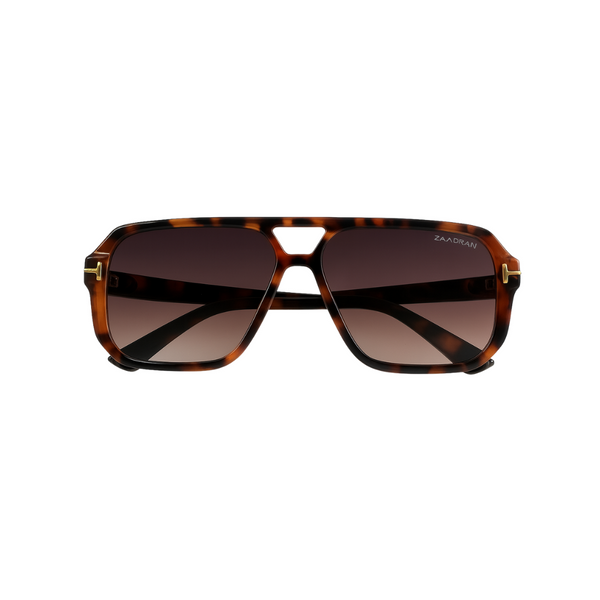 Saint | Panther Brown Aviator Sunglass