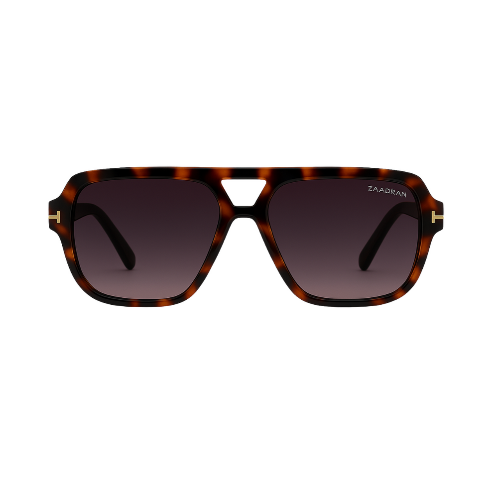 Saint | Panther Brown Aviator Sunglass