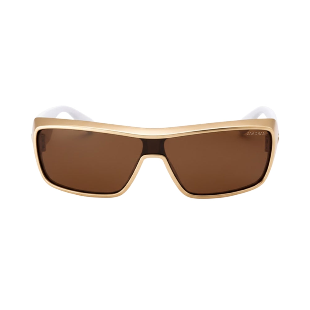 Persian | Gold White Edge Aviator Sunglass