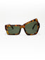 Raised Eye | Leopard Wayfarer Sunglass