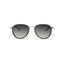 Berlin | Black Golden Aviator Sunglass