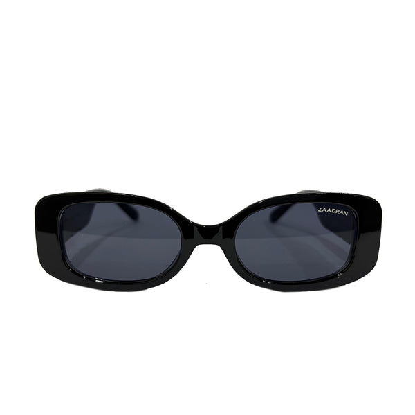 Russia | Black White Diamond Rectangle Sunglass