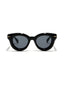 Monaco | Black Cateye Sunglass