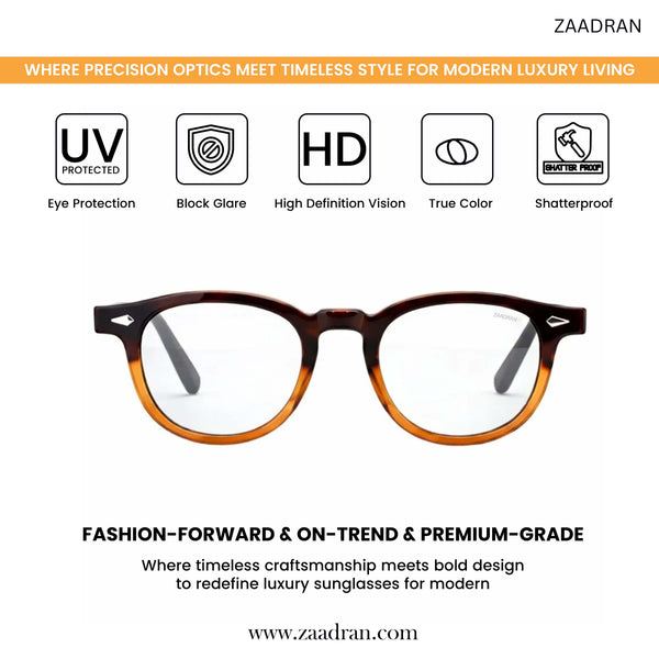 Oxford Classic | Leopard Transparent Sunglass