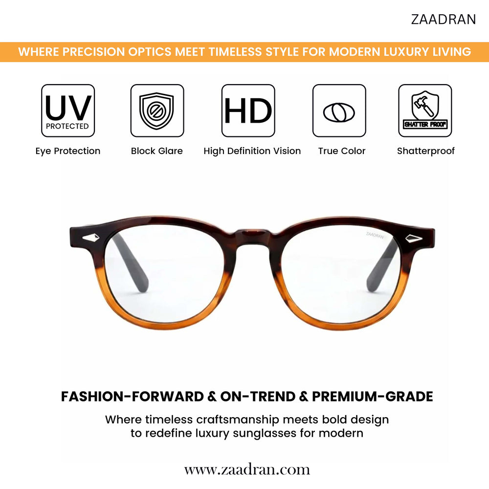 Oxford Classic | Leopard Transparent Sunglass