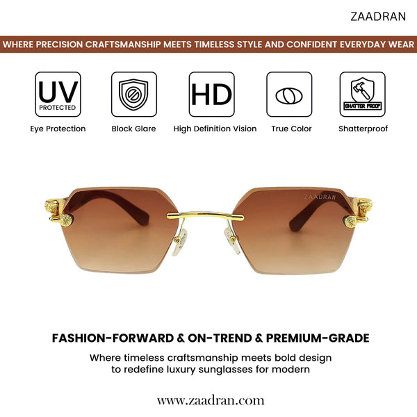 Iceland | Brown Wayfarer Sunglass
