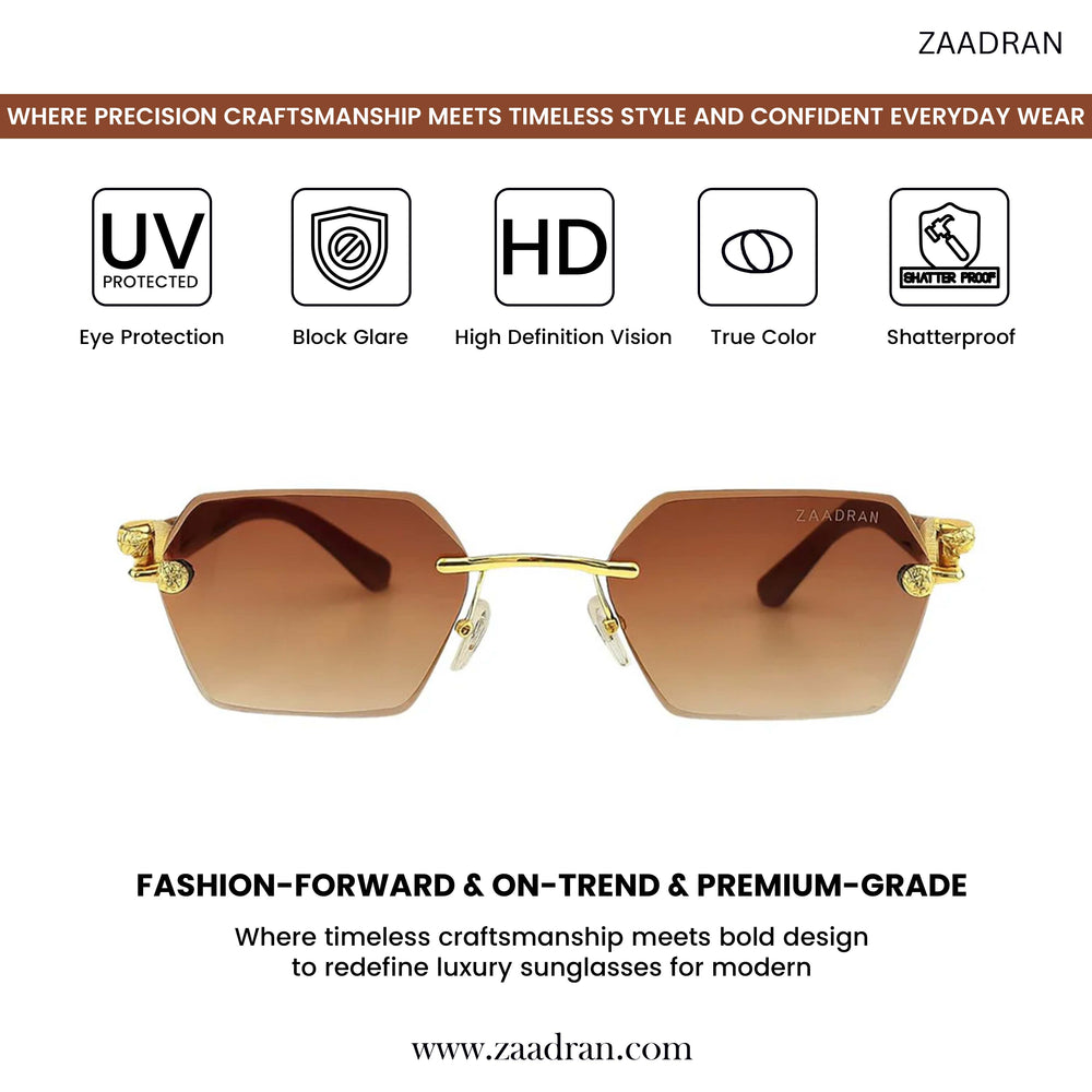 Iceland | Brown Wayfarer Sunglass