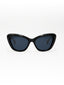 Smart Lady | Black Cateye Oversize Sunglass