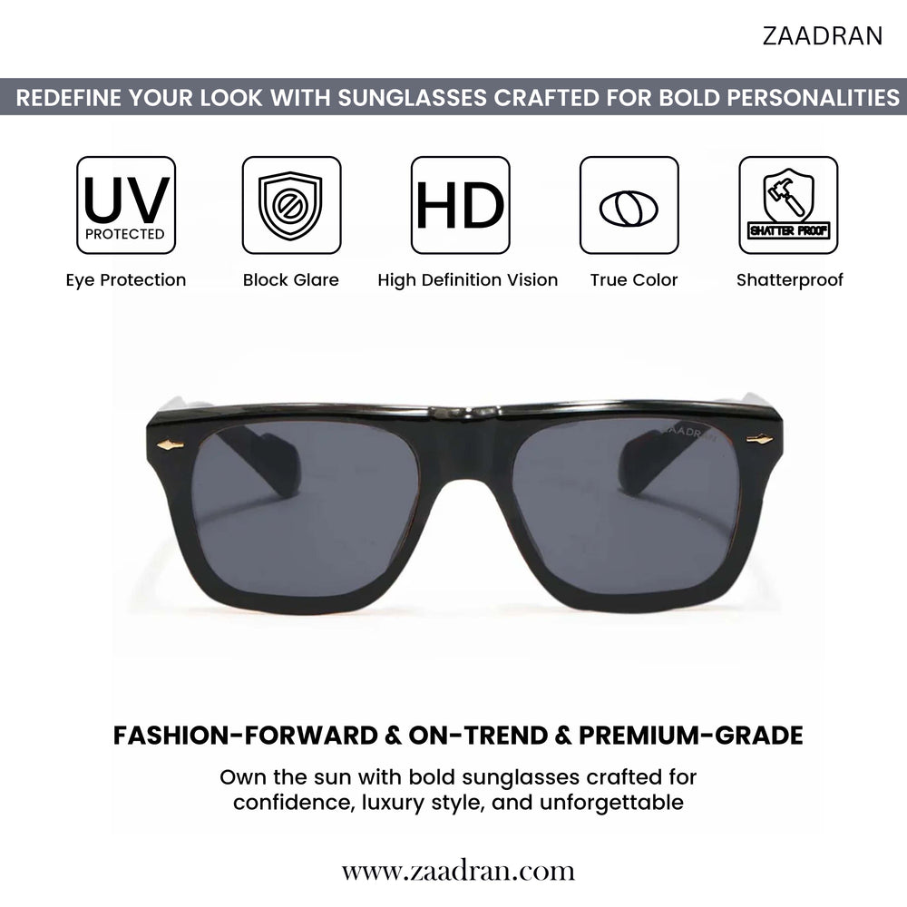 Cambria | Black Wayfarer Sunglass