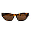 UAE | Leopard Golden Cateye Wayfarer Sunglass