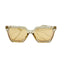 Monster | Cream Transparent Wayfarer Sunglass