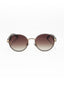 Mafia | Deep Brown Round Sunglass