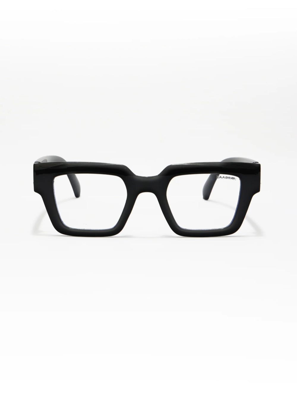 Ontario | Black Transparent Rectangle Wayfarer Sunglass