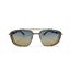 Sweden | Golden Blue Dual Tone Aviator Sunglass