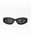 Ireland | Black MW Golden Cateye Oval Sunglass