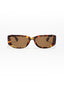 Burber | Leopard Rectangle Sunglass