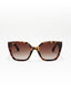 Tokyo | Leopard Wayfarer Sunglass