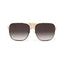 Dubai | Golden Brown Wayfarer Sunglass